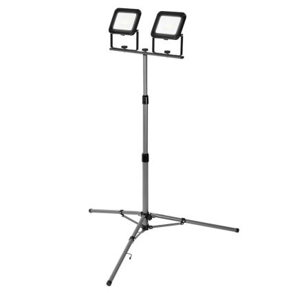 Ledvance - Riflettore LED da esterno con un supporto WORKLIGHT TRIPOD 2xLED/30W/230V 6500K IP65