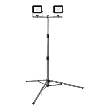 Ledvance - Riflettore LED da esterno con un supporto WORKLIGHT TRIPOD 2xLED/20W/230V 6500K IP65