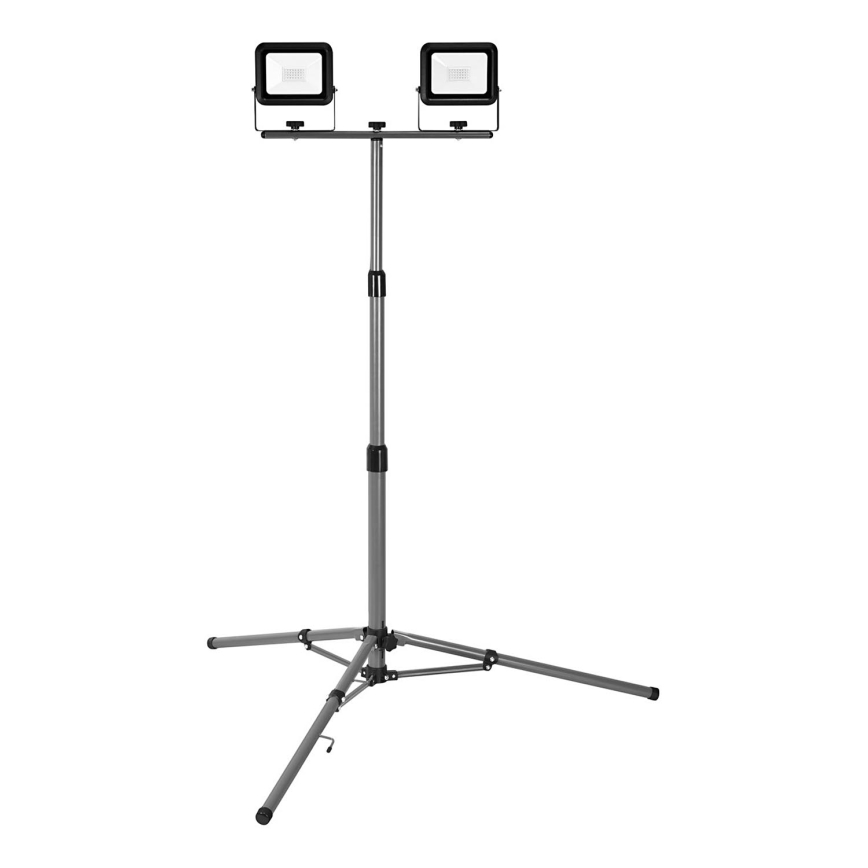 Ledvance - Riflettore LED da esterno con un supporto WORKLIGHT TRIPOD 2xLED/20W/230V 6500K IP65