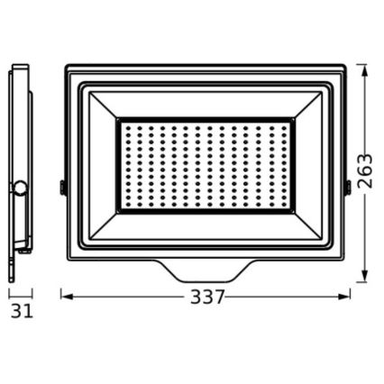 Ledvance - Riflettore LED da esterno FLOODLIGHT ESSENTIAL LED/150W/230V IP65