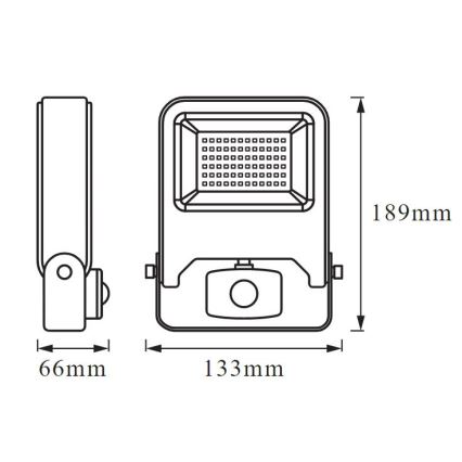 Ledvance - Riflettore LED ENDURA con sensore LED/20W/230V IP44