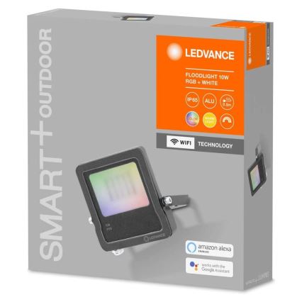 Ledvance - Riflettore LED RGB SMART+ FLOOD LED/10W/230V IP65 Wi-Fi