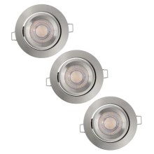 Ledvance - SET 3x  Lampada LED da incasso dimmerabile SIMPLE 3xLED/5W/230V