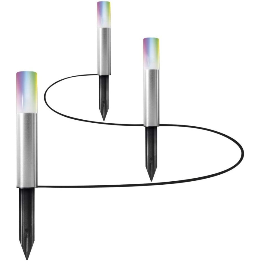 Ledvance - KIT 3x LED RGBW Set di espansione per lampada esterna SMART+ MINI 3xLED/3,1W/230V IP65 Wi-Fi