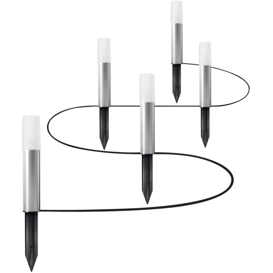 Ledvance - SET 5x LED RGBW Lampada da esterno SMART+ GARDEN PALO 5xLED/5,7W/230V IP65 Wi-Fi