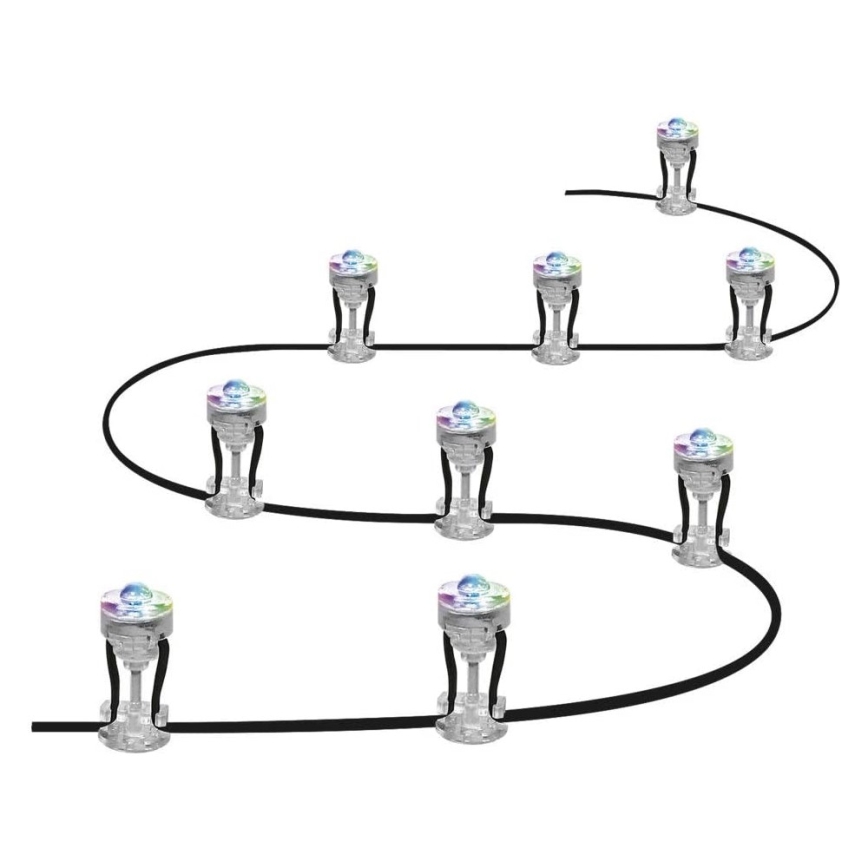 Ledvance - Set di prolunga esterno LED RGB SMART+ DOT 9xLED/2,5W/230V IP65 Wi-Fi