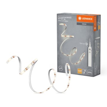 Ledvance - Striscia LED con sensore di movimento FLEX 2m LED/3,6W/4xAA