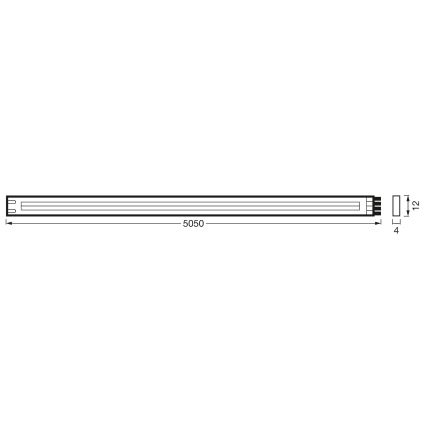 Ledvance - Striscia LED da esterno FLEX COB 5m LED/24W/230V IP44