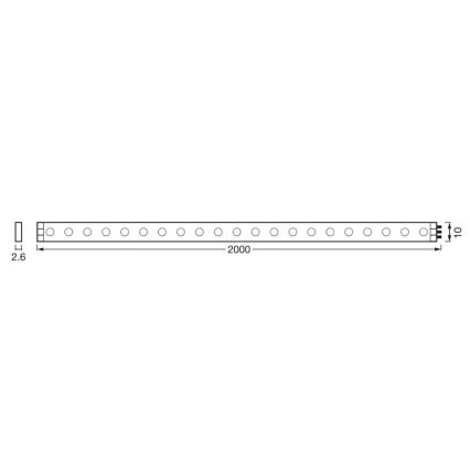 Ledvance - Striscia LED RGB dimmerabile per TV con sensore FLEX AUDIO 2m LED/1,8W/5V