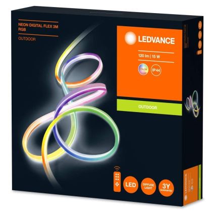 Ledvance - Striscia LED RGB per esterno SMART+ FLEX 3m LED/15W/230V IP44 wi-fi