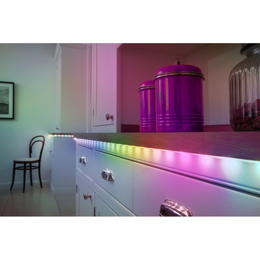 Ledvance - Striscia LED RGBW dimmerabile NEON FLEX 2,1m LED/4W/5V con telecomando