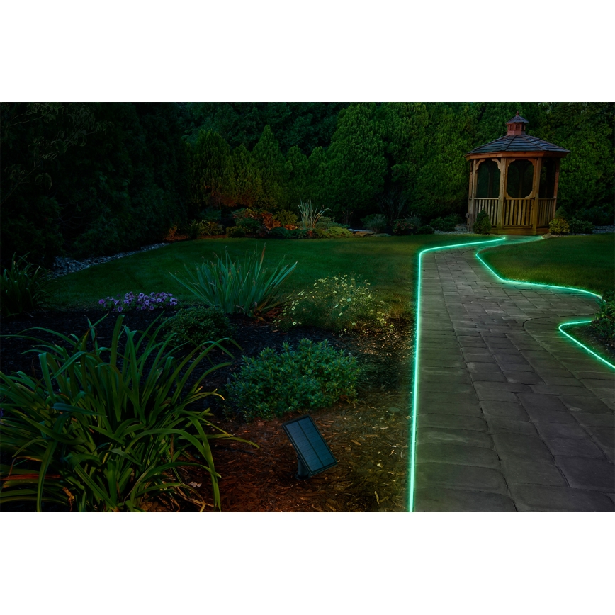 Ledvance - Striscia LED RGB solare dimmerabile FLEX MAGIC 5m LED/1,6W/5V + telecomando