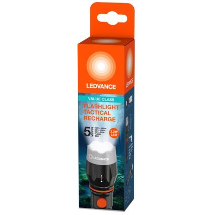 Ledvance - Torcia LED ricaricabile FLASHLIGHT LED/3,2W/5V 1500mAh