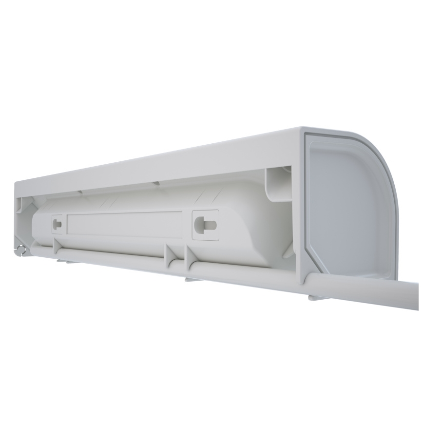 Legrand 049406 - Prolunga 3Z Tipo E + USB-A + USB-C 1m argento/bianco