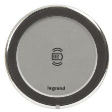 Legrand 077640L - Caricabatterie wireless da tavolo 15W IP44