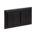Legrand - 2x Interruttore doppio serie n. 5 con cornice SUNO nero
