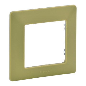Legrand 754081 - Cornice per interruttore VALENA LIFE 1P verde
