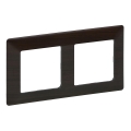 Legrand 754172 - Cornice per interruttori VALENA LIFE 2P in legno scuro