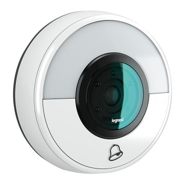 Legrand 94230 - Campanello senza fili + telecamera WIFI camera ELIOT bianco