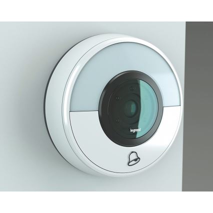 Legrand 94230 - Campanello senza fili + telecamera WIFI camera ELIOT bianco