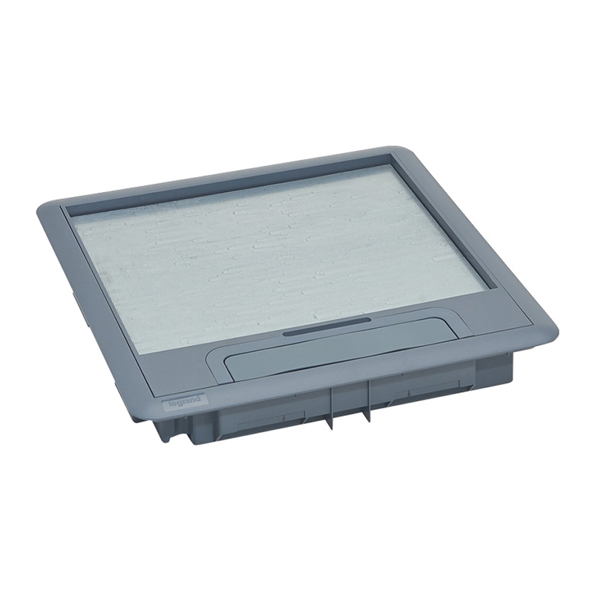 LEGRAND - Cassetta a pavimento per calcestruzzo 24 moduli (12 dispositivi 45x45)