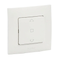 Legrand - Comando per veneziane con cornice NILOE bianco