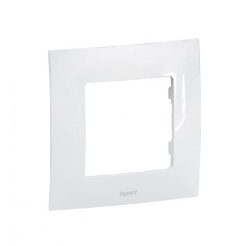 Legrand - Cornice 1 modulo NILOE bianca