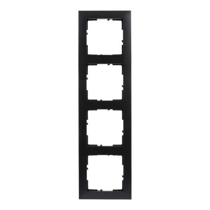 Legrand - Cornice 4 posti SUNO nera