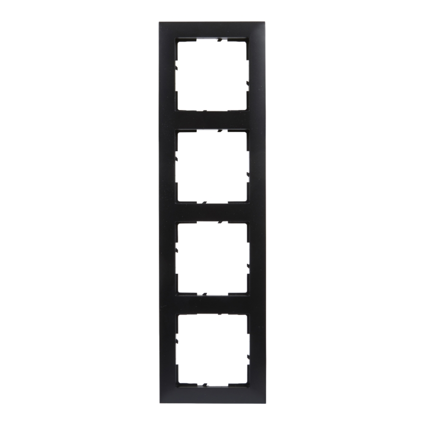 Legrand - Cornice 4 posti SUNO nera
