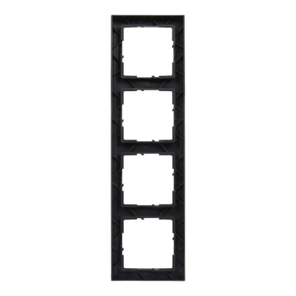 Legrand - Cornice 4 posti SUNO nera