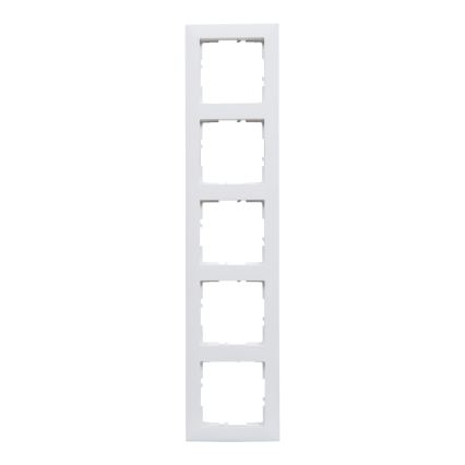 Legrand - Cornice a 5 posti SUNO bianca