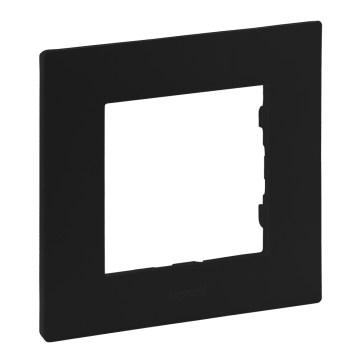 Legrand - Cornice singola NILOE STEP nera