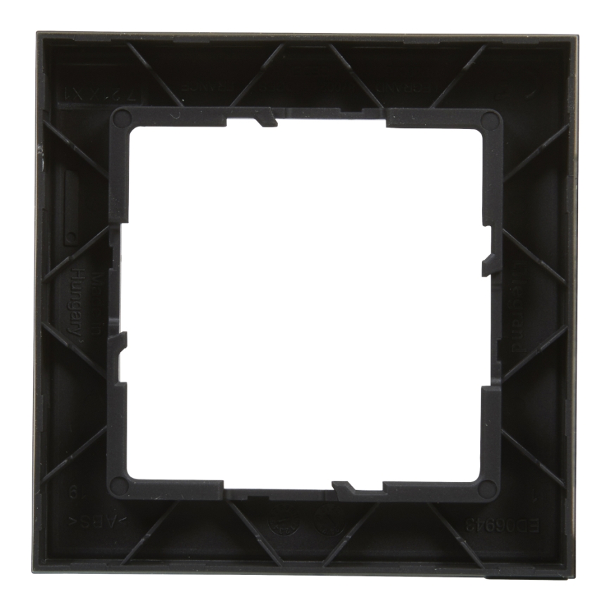 Legrand - Cornice singola SUNO nera