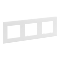 Legrand - Cornice tripla NILOE STEP bianca