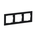Legrand - Cornice tripla SUNO nera