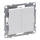 Legrand - Interruttore doppio per scale senza cornice n. 6+6 SUNO bianco