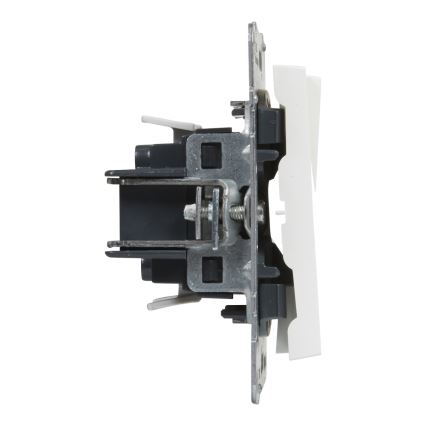Legrand - Interruttore doppio per scale senza cornice n. 6+6 SUNO bianco