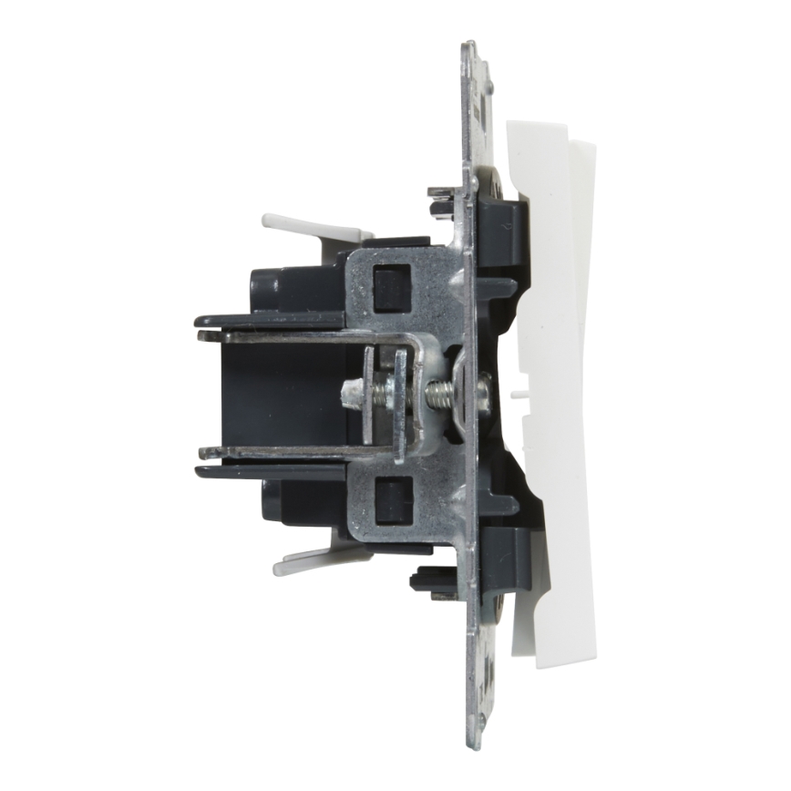 Legrand - Interruttore doppio senza cornice n. 5 SUNO bianco