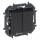 Legrand - Interruttore doppio senza placca n. 5 NILOE STEP nero