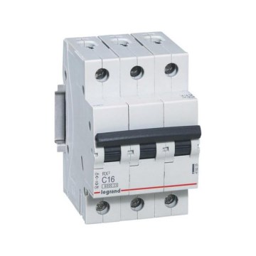 Legrand - Interruttore magnetotermico 3 poli RX3 3P C 16 A 6000 A