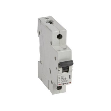 Legrand - Interruttore magnetotermico monofase RX3 1P C 25A 6000A