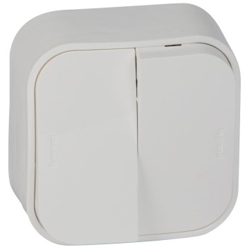 Legrand - Interruttore multiplo da parete n. 5 FORIX bianco