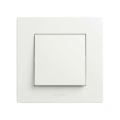 Legrand - Interruttore per scale n. 6 con cornice NILOE STEP bianca