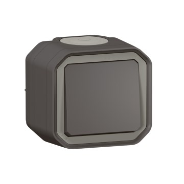 Legrand - Interruttore per scale n. 6 PLEXO IP55 antracite