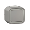Legrand - Interruttore per scale n. 6 PLEXO IP55 grigio