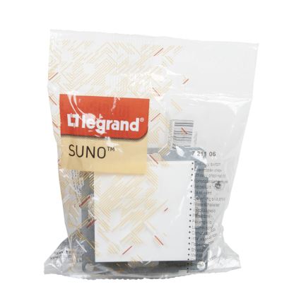 Legrand - Interruttore per scale n. 6 senza cornice SUNO bianco