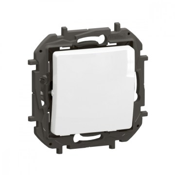Legrand - Interruttore per scale senza cornice n. 6 NILOE bianco