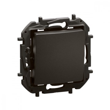 Legrand - Interruttore per scale senza cornice n. 6 NILOE nero