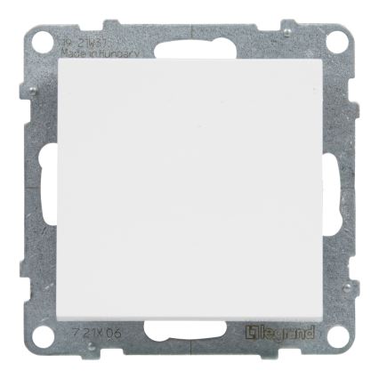 Legrand - Interruttore per scale senza cornice n. 6 SUNO, bianco