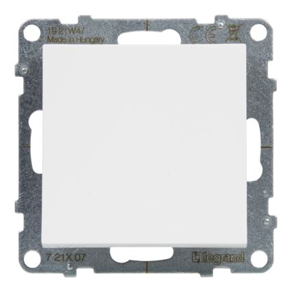 Legrand - Interruttore semplice senza placca n. 1/0 SUNO bianco